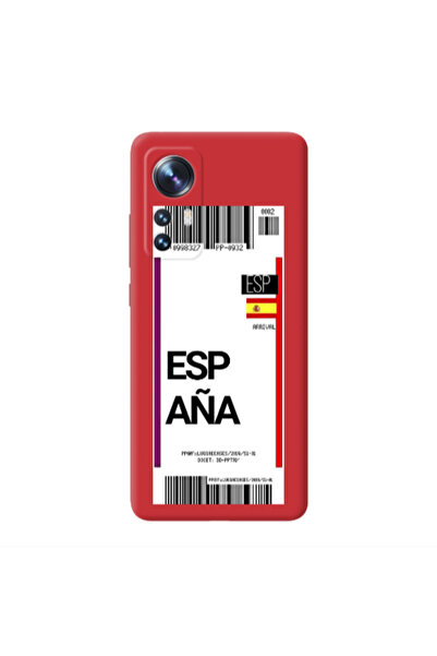 Other Xiaomi Mi 12 Pro Espana Arrival Red Colored Silicone TPU Θήκη