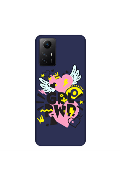 Other Xiaomi Redmi Note 12s Grl Pwr Dark blue Colored Silicone TPU Θήκη