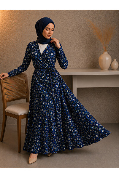 Defkay 100% Cotton Combed Summer Fabric Double Breasted Women's Prayer Dress