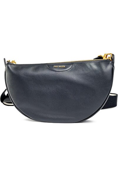 Ted Baker Women's Cross-Body Bag, Half-Moon Design with Woven Strap by