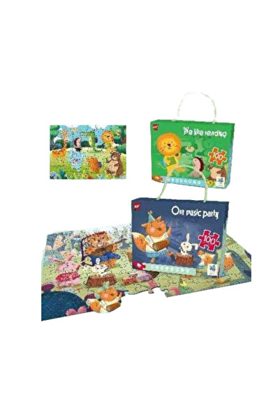Tradesor Παιδικό puzzle 100 κομματιών - Animals - 61001 - 310438