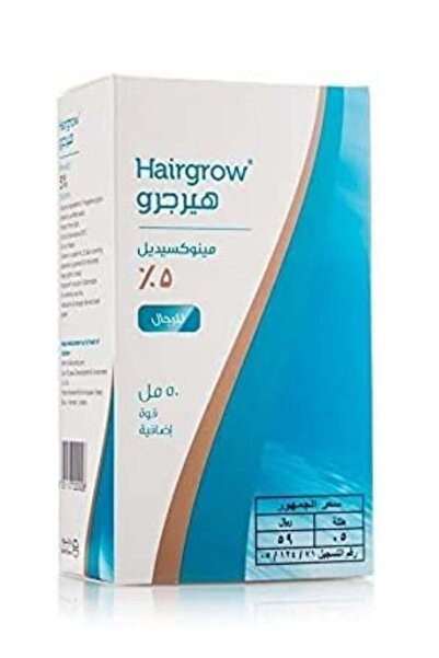 Dar Al Dawa محلول مينوكسيديل 5٪ لنمو الشعر 50 مل