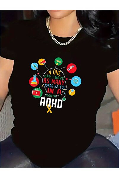 17 seramik قميص قطني بتصميم ADHD، مثالي للارتداء اليومي في المنزل، قماش متين ...