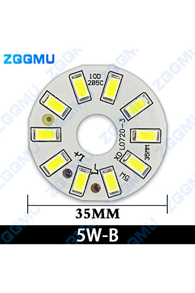 Choice50 لوحة إضاءة LED عالية السطوع بدون أسلاك، أبيض دافئ-3000K، 5 واط-35 مل...