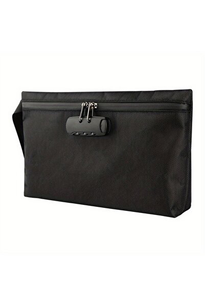 Choice1 Black Smell Proof Stash Bag with Password Lock Smell Isolation Bag Wa...