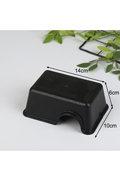 Choice3 A3 Reptile Hide Box Small Animal Hideaway Reptile Enclosure Black Ven...