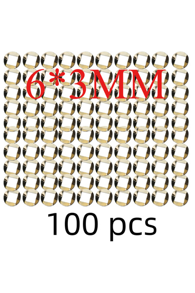 Choice3 100 pcs 6*3 7*3 7*4 8*3 8*4 Hair Scissors Replacement Parts Set of Ce...