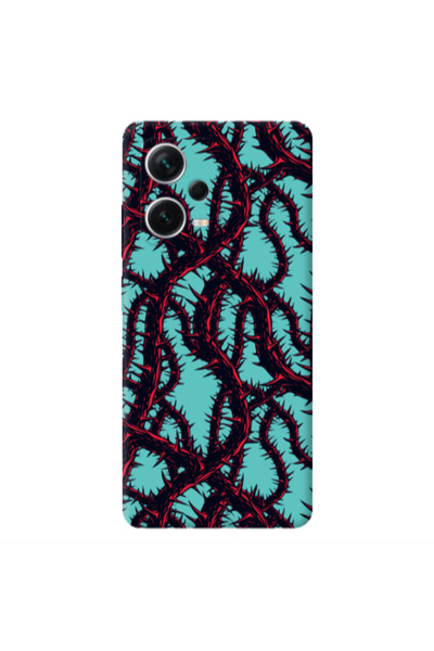 Other Xiaomi Poco X5 Prickly ivy Turquoise Colored Silicone TPU Θήκη