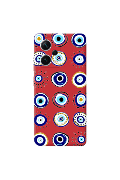 Other Xiaomi Poco X5 Beads Red Colored Silicone TPU Θήκη