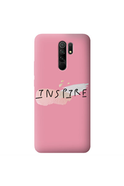 Other Xiaomi Redmi 9 Inspire Pink Colored Silicone TPU Θήκη