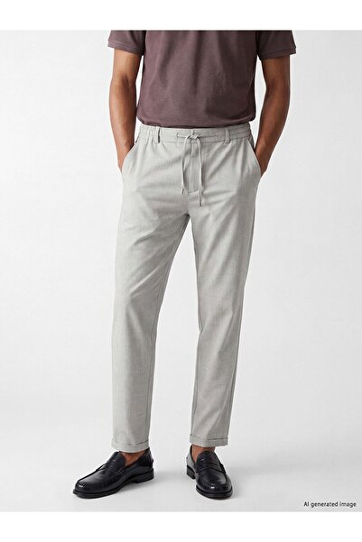 LC Waikiki Lcw Vision Gray Slim Fit Men's Trousers