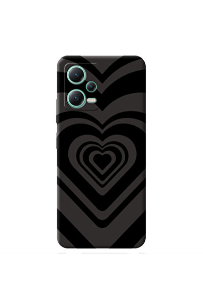 Other Xiaomi Redmi Note 12 Pro 5G Hypnosis Black Colored Silicone TPU Θήκη