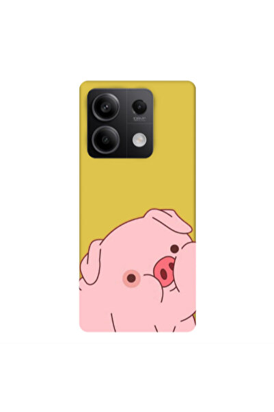 Other Xiaomi Redmi Note 13 5G Piggy 1 Yellow Colored Silicone TPU Θήκη