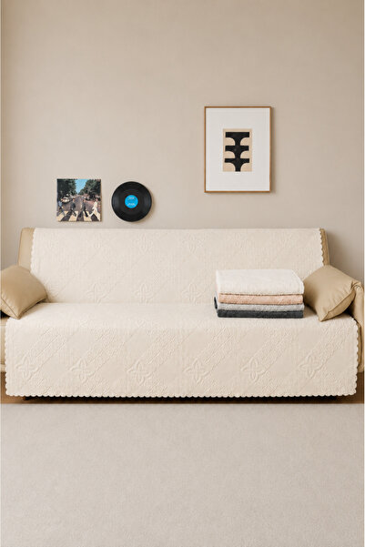 Çeyiz Diyarı Focus Wellsoft Sofa Cover 170X210 cm Cream