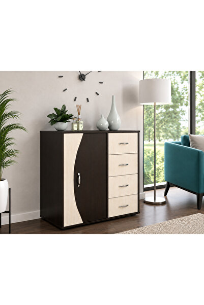 OEM Comoda 4-1-1 ro wenge+mesteacan
