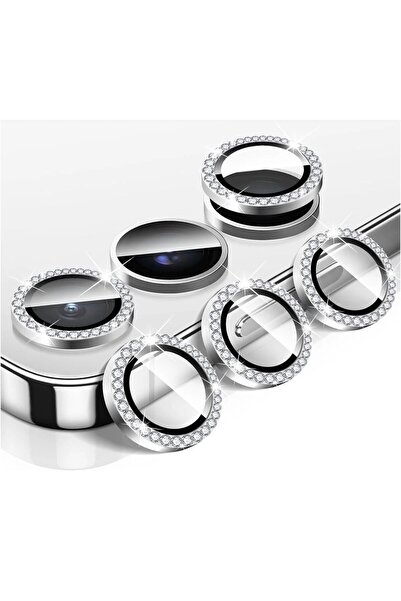 ENİLTECH Galaxy S25 Fe Compatible Shiny Stone Camera Lens Protector Glass and...