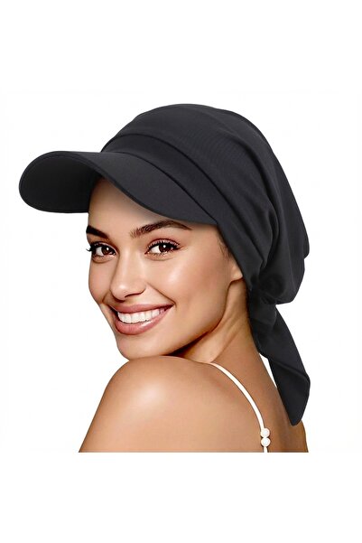 Choice3 One Size black Women Fashion Baseball Hijab Cap Bonnet Soft Breathabl...