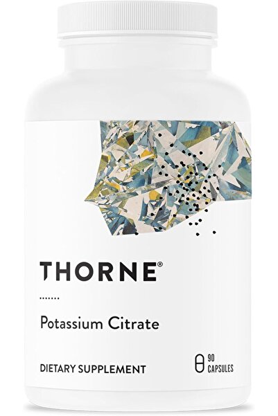 THORNE RESEARCH سيترات البوتاسيوم (90 كبسولة)