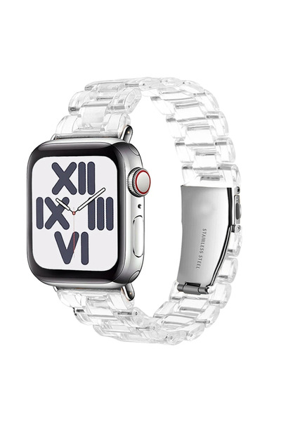 Choice10 38mm or 40mm or 41MM Clear2 Transparent Resin strap for watch band 4...