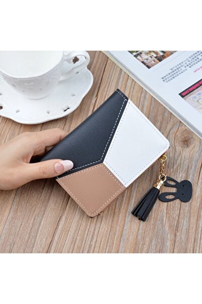 Choice black Fashion Wallets Coin Purse Lady Short Purses Portable Clutch Sma...