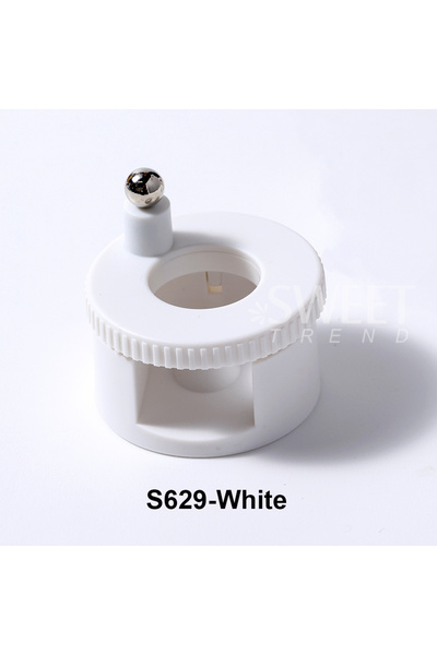 Choice1 S629-White SWEET TREND-360° Rotatable Cat's eye Magnets Glass Bead Ef...