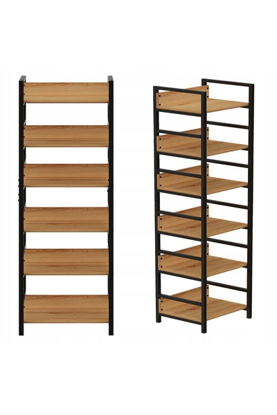 Rebiko Bibliotecă înaltă pentru dosare, dulap tip loft, metalică, stil indust...