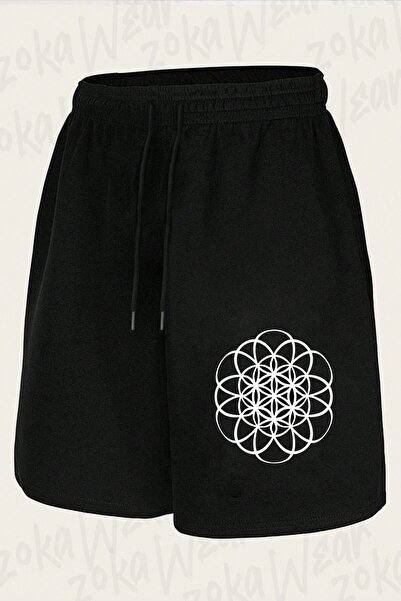 ZOKAWEAR Unisex Coldplay Design Printed Shorts