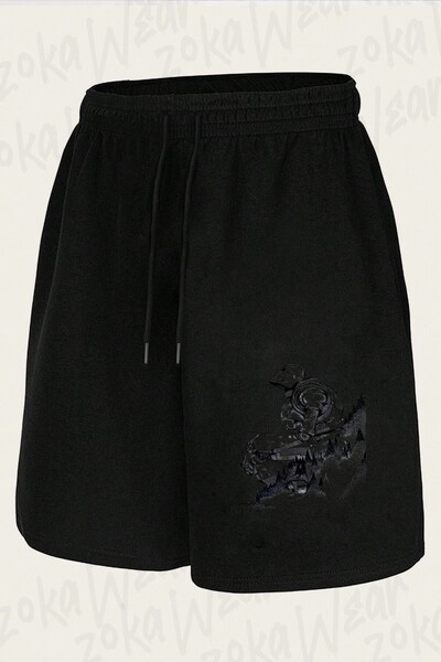 ZOKAWEAR Unisex Iron Giant Design Printed Shorts