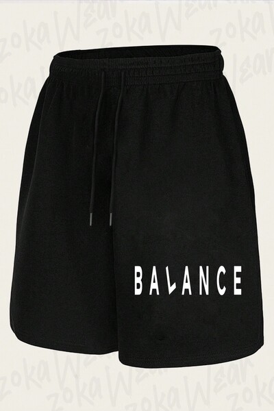 ZOKAWEAR Unisex Balance Design Printed Shorts
