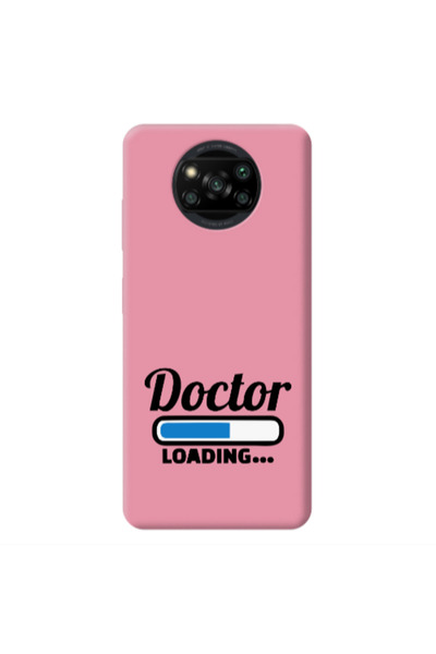 Other Xiaomi Poco X3 /X3 Pro Doctor Loading Pink Colored Silicone TPU Θήκη