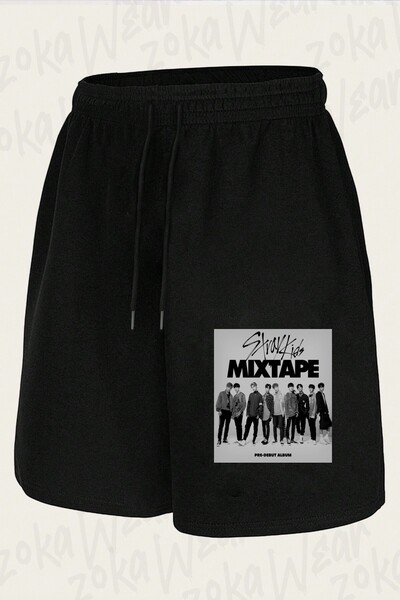 ZOKAWEAR Unisex Stray Kids U2 Design Printed Shorts
