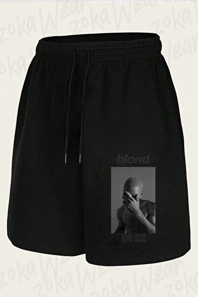 ZOKAWEAR Unisex σορτς με στάμπα Frank Ocean blond Design