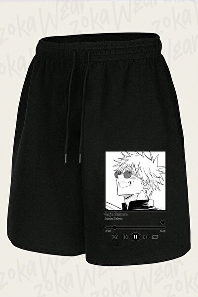 ZOKAWEAR شورت مطبوع بتصميم Jujutsu Kaisen Gojo Satoru v7 للجنسين