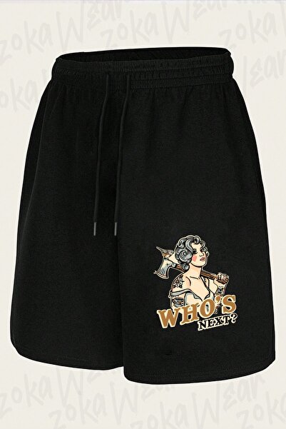ZOKAWEAR Unisex Who's Next Tattoo Design Printed Shorts