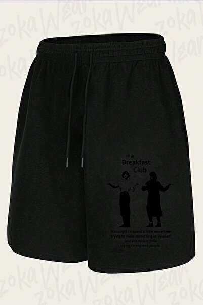 ZOKAWEAR Σορτς με στάμπα Unisex Breakfast Club Design