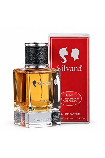 Silvana Parfum U144 Piersică Amara, Unisex, Piersică, Migdale și Ambră, 50 ml