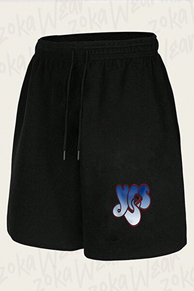 ZOKAWEAR Unisex Yes Design Printed Shorts