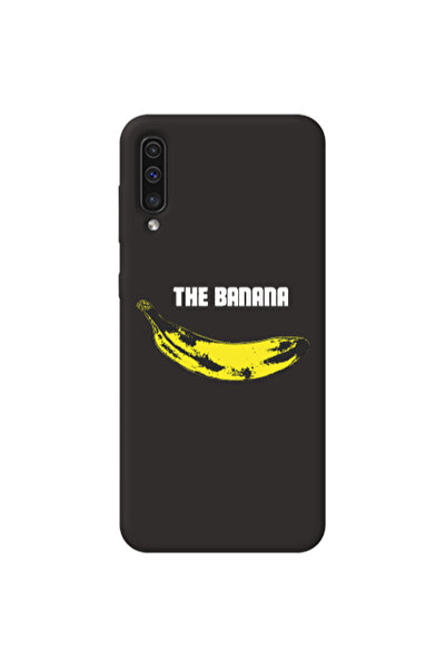 Other Samsung A70 The banana Black Colored Silicone TPU Θήκη