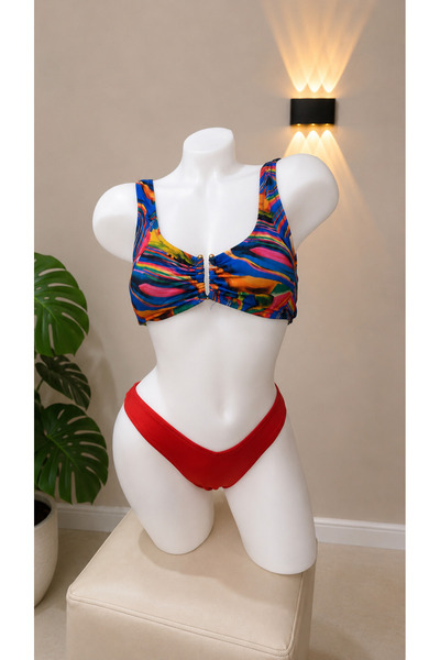 Maser Single Bottom Bikini Red