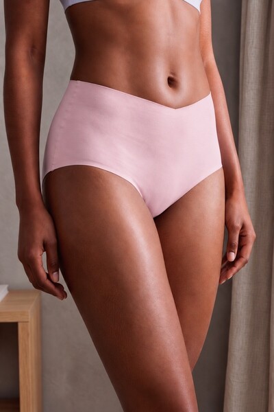 GHASSY CO . 5-Piece High Waist Laser Cut Hip Lifting Ultra Flexible Women's Sports Yoga Daily Panties Set