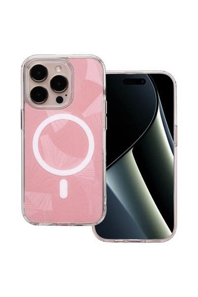 OEM Flash Mag Case Ανθεκτική Θήκη Συμβατή με MagSafe - Ροζ (iPhone 14 Pro)