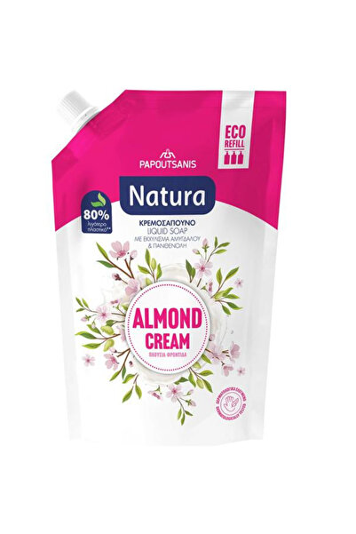 natura Rezerva Sapun Lichid Cremos pentru Maini - Almond Cream Lichid Soap Re...