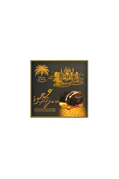 SIAFA INTERNATIONAL Ajwa Dates with Honey and Saffron Stuffed with Cardamom a...