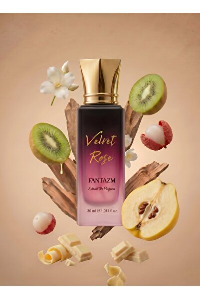 Fantazm Velvet Rose Extrait De Parfum 30 ML Kadın Parfümü - Çiçeksi Meyvemsi ...