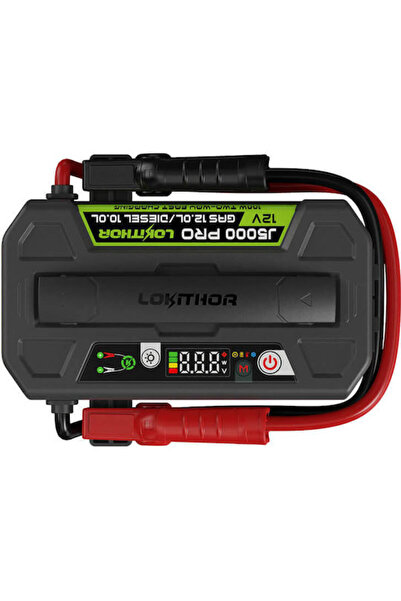 Lokithor J5000 Pro LifePO4 Φορητός Εκκινητής Μπαταρίας Αυτοκινήτου 2500A με U...