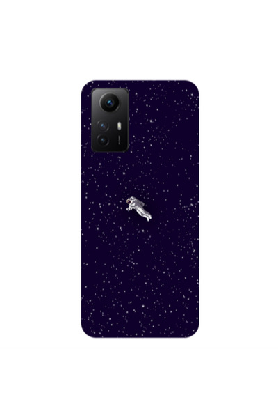 Other Xiaomi Redmi Note 12s Astronaut And Stars Transparent Silicone TPU Θήκη