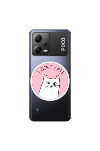 Other Xiaomi Poco X5 I dont Care Transparent Silicone TPU Θήκη