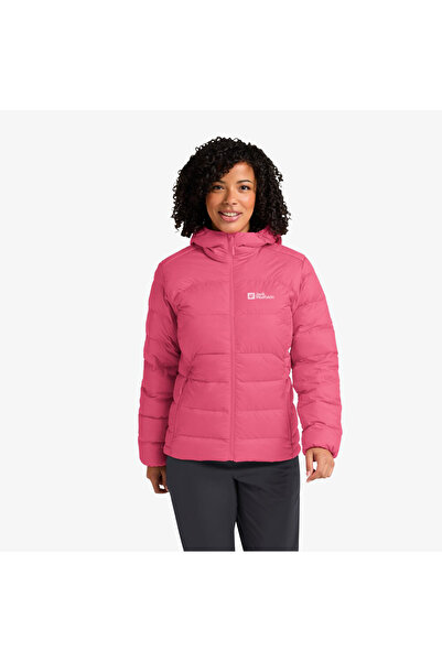 Jack Wolfskin معطف نسائي وردي من Ather Down Hoody