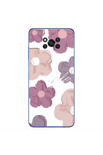 Other Xiaomi Poco X3 /X3 Pro Flowers 2 Transparent Silicone TPU Θήκη