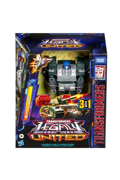HASBRO - TRANSFORMERS Hasbro Transformers: Legacy United Leader Class Overcharge Aksiyon Figürü